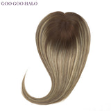 GOO GOO HALO Human Hair Topper Mono Base