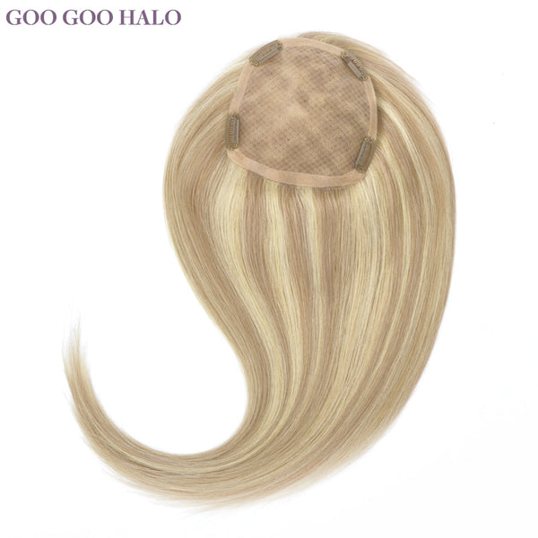 GOO GOO HALO Human Hair Topper Mono Base