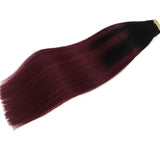 CINTA DE COLOR NEGRO AZABACHE A ROJO OMBER (1/99J)