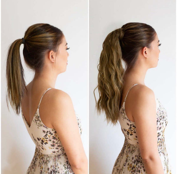 Human Hair Ponytail Extensions